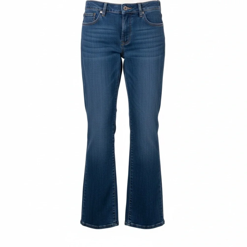 Nine West 8/28 Size 8 Mariana Tummy Missy Embroidered Pocket Jeans